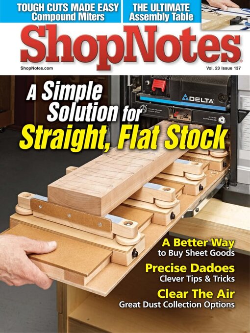 Title details for ShopNotes Magazine by Active Interest Media HoldCo, Inc. - Available